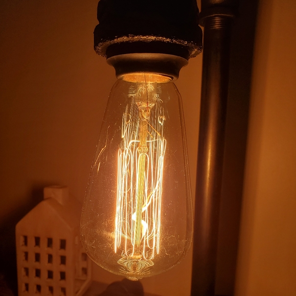 Steampunk lamp - Picture 3 of 4